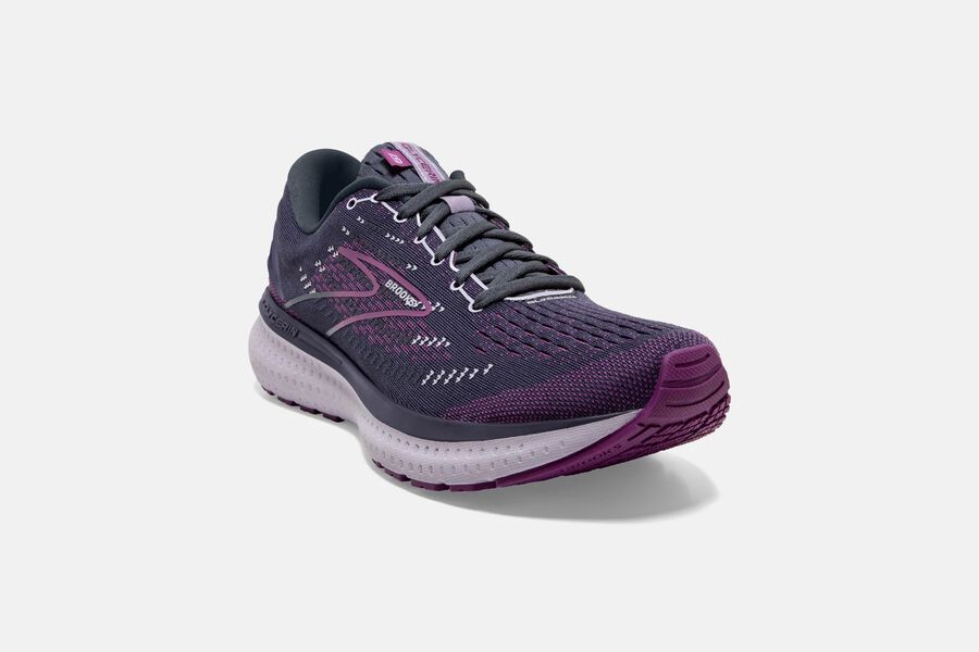 Brooks Glycerin 19 Road Löparskor Dam - Svarta/Lila - 9431-NHACX